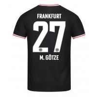 Eintracht Frankfurt Mario Gotze #27 Replica Away Shirt 2023-24 Short Sleeve
